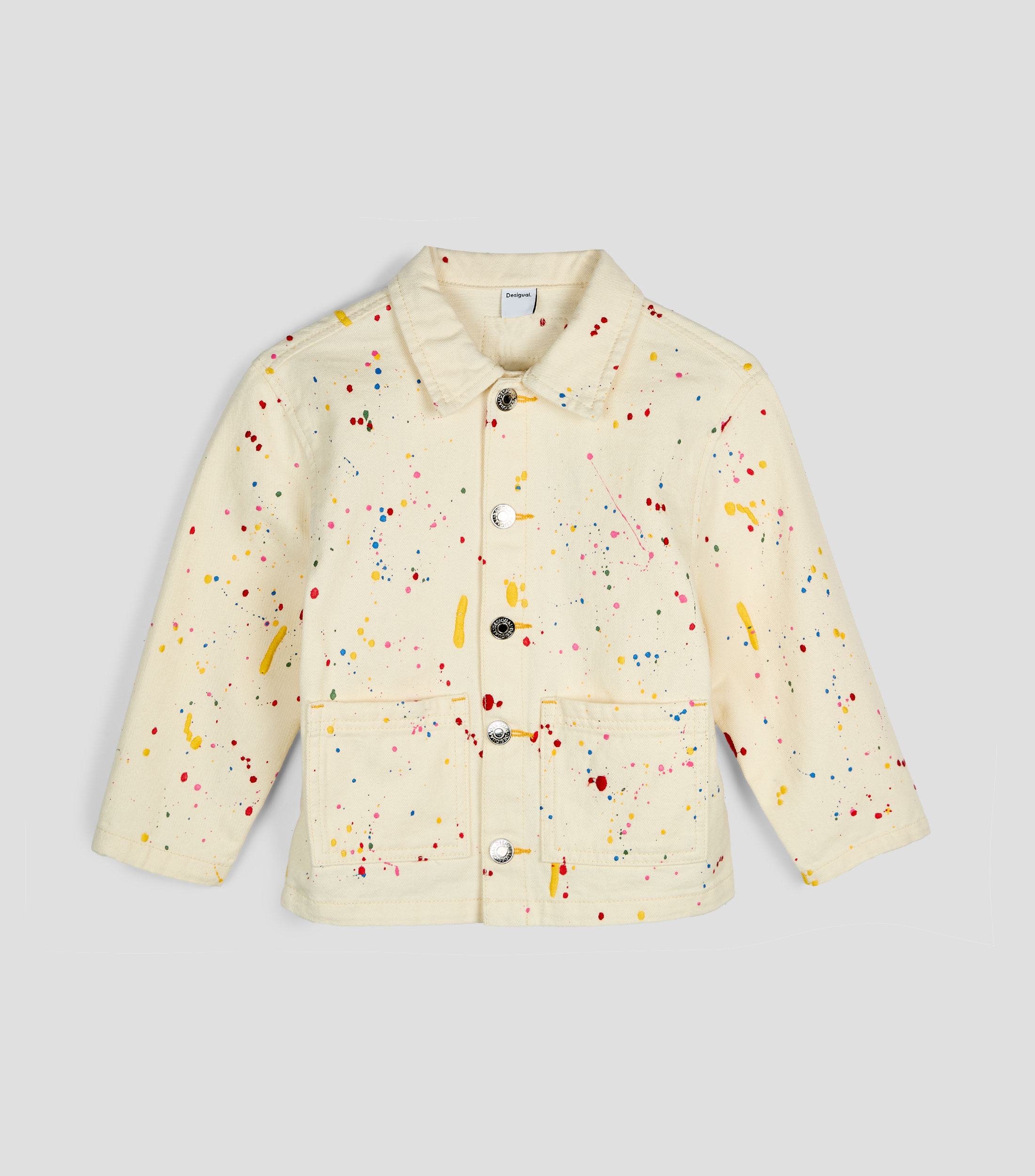 Camisa estampada manga larga Niño